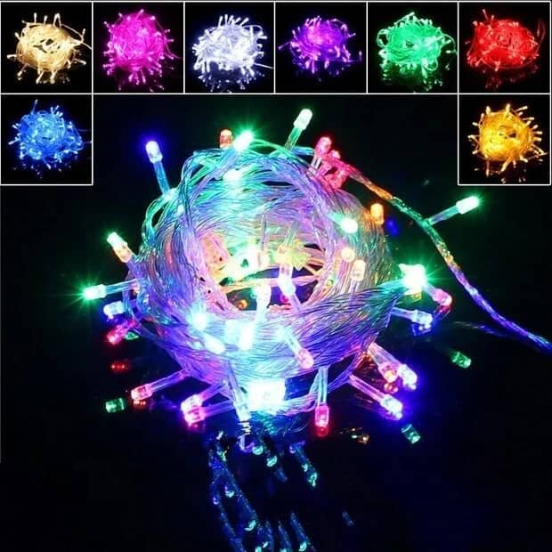 Guirlande LED multicolore