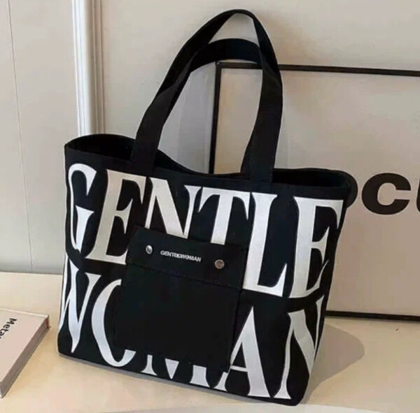 Tote Bag en Toile Imprimée