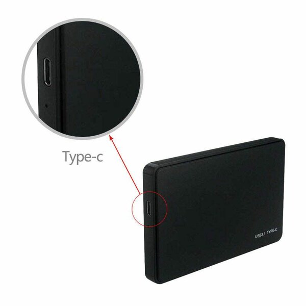 Boîtier Disque Dur USB-C