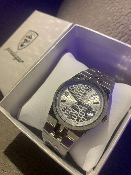 Montre Jaguar en acier inoxydable