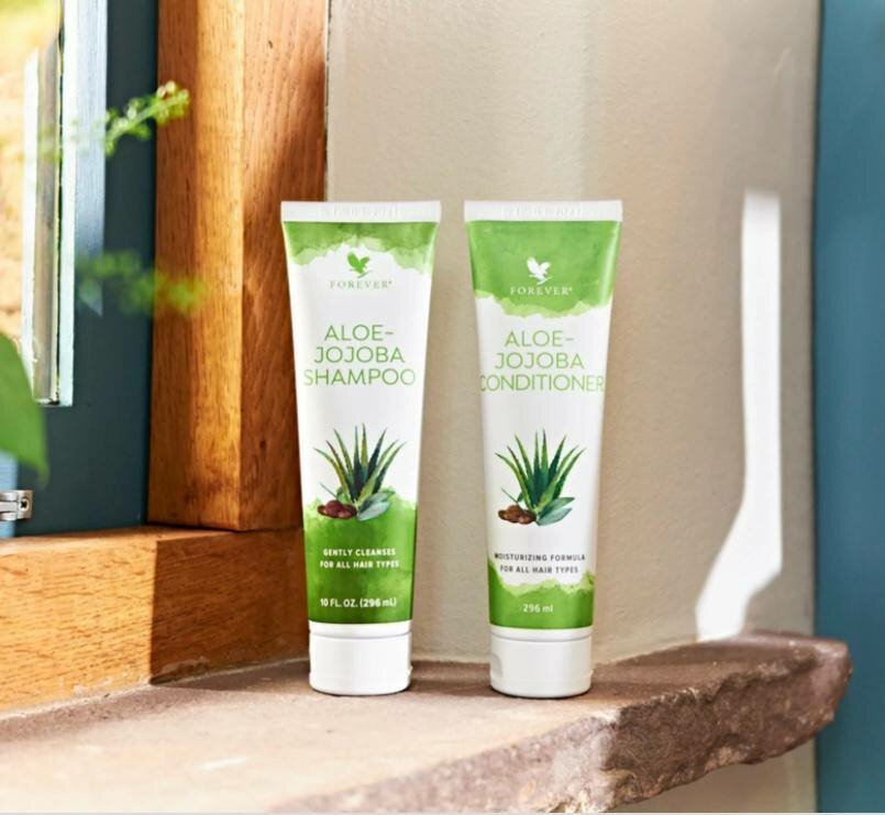 Shampoing et après-shampoing Aloe Jojoba
