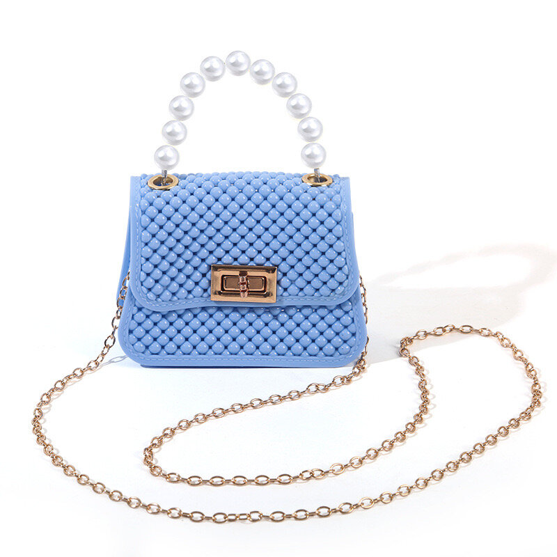 Sac à main perles élégant