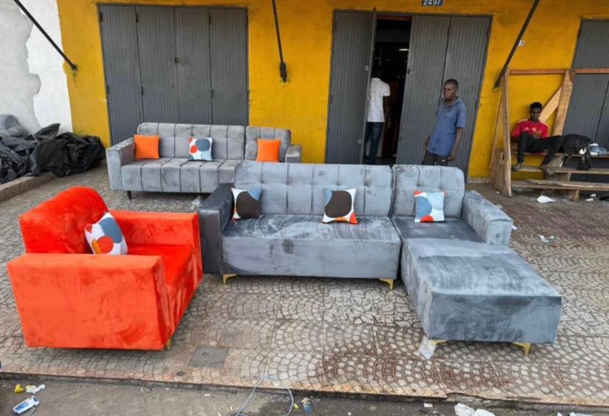 Canapé d'angle moderne