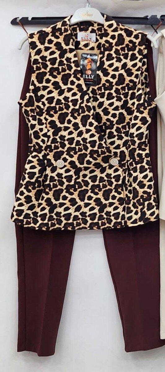 Ensemble Léopard Femme Élégant