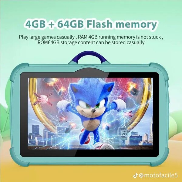 Tablette Enfant HD 200W