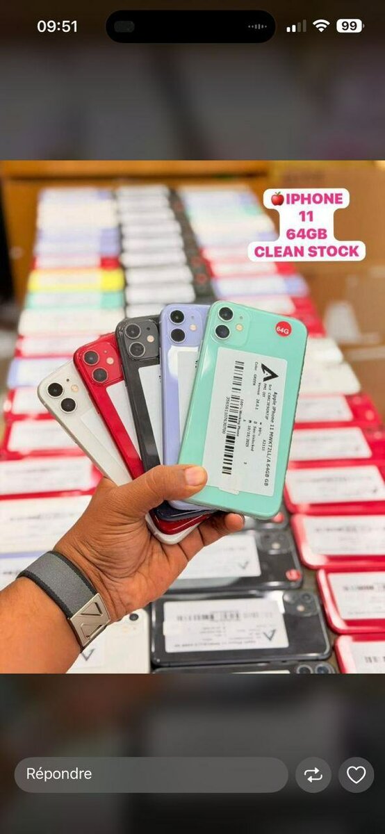 iPhone 11 64GB Déverrouillé