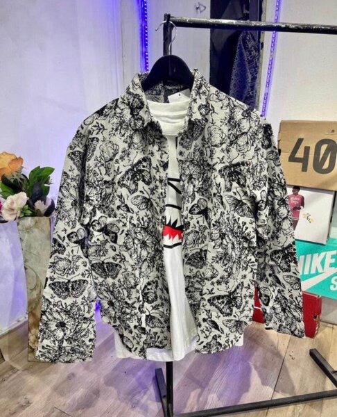 Chemise décontractée imprimée