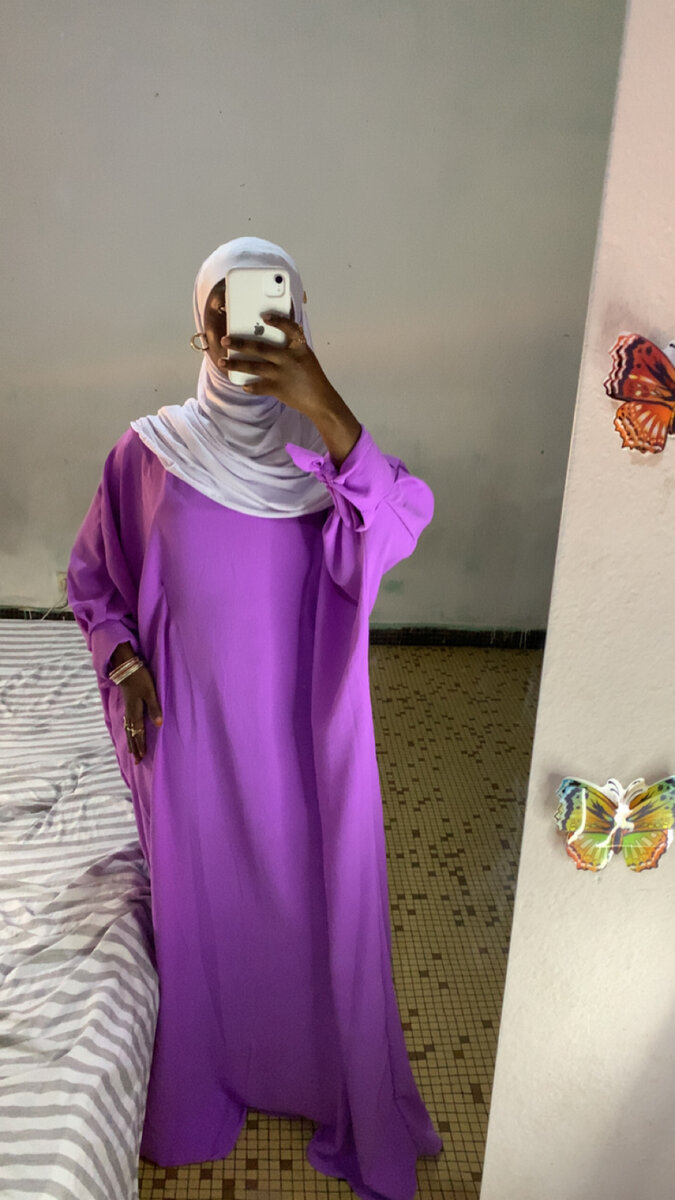 Robe Makeba Bleu Élégante