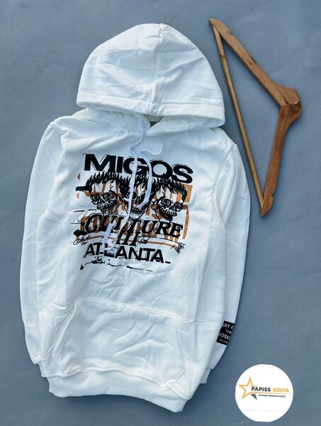 Sweat à Capuche Graphique Unisexe