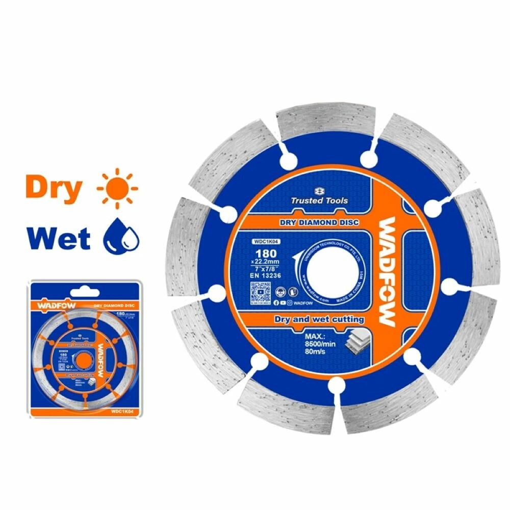 Disque diamant 230mm Wadfow