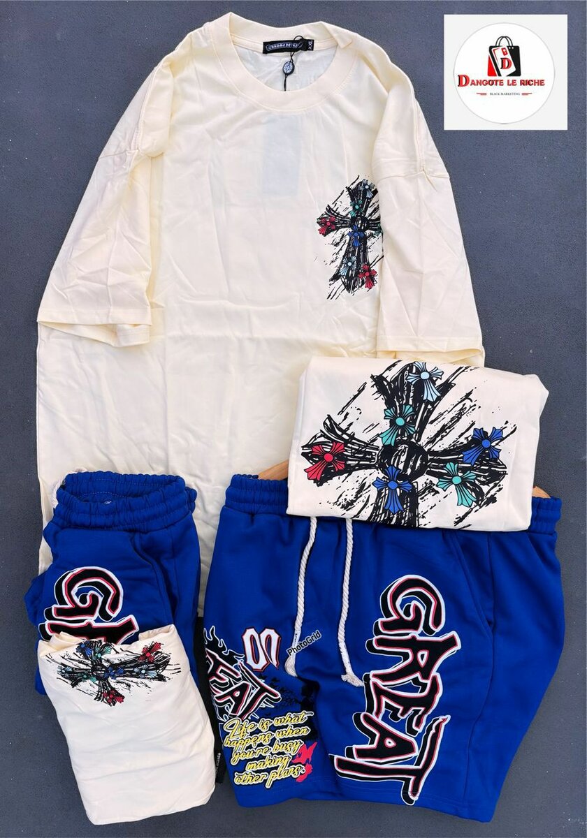 Ensemble décontracté graphique