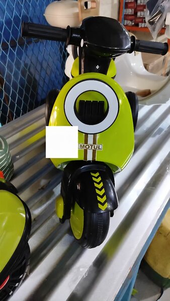 Moto Jouet Vert Enfant