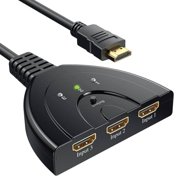 Commutateur HDMI 4K 3 en 1