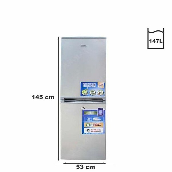 Réfrigérateur 87L Argent