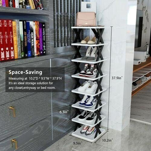Étagère à chaussures compacte