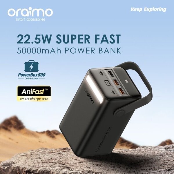 Power Bank 22.5W 50000mAh