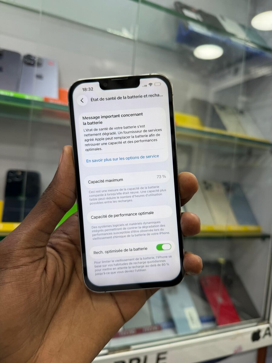 13 pro 128go écran changer