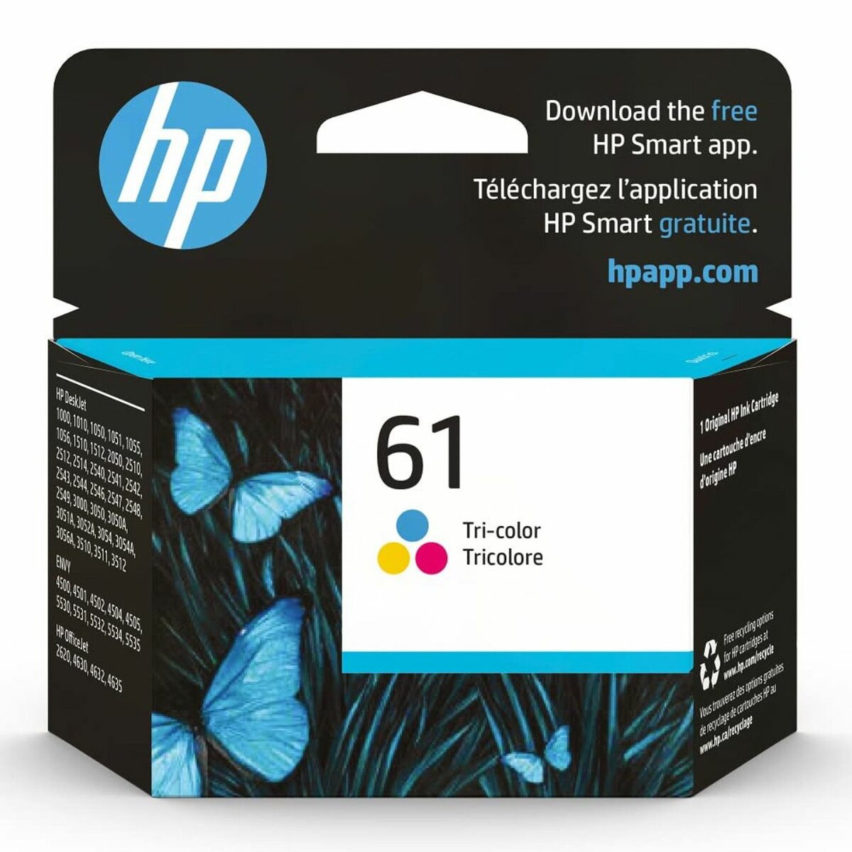 Cartouche HP 61 Tricouleur