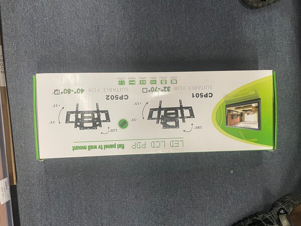 Support mural LCD LED