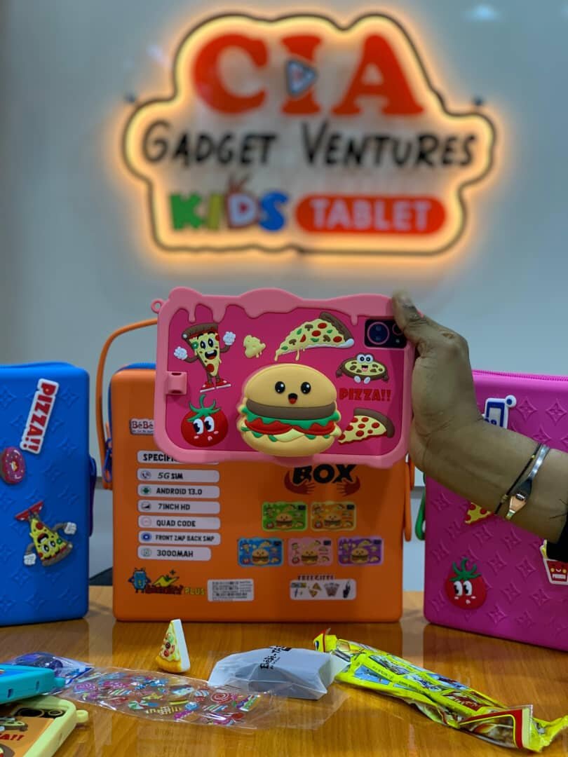 Tablette enfant colorée