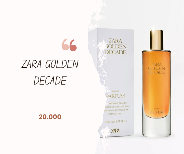 Zara Golden Decade Parfum