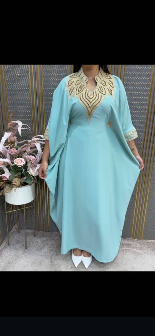 Caftan marocain brodé