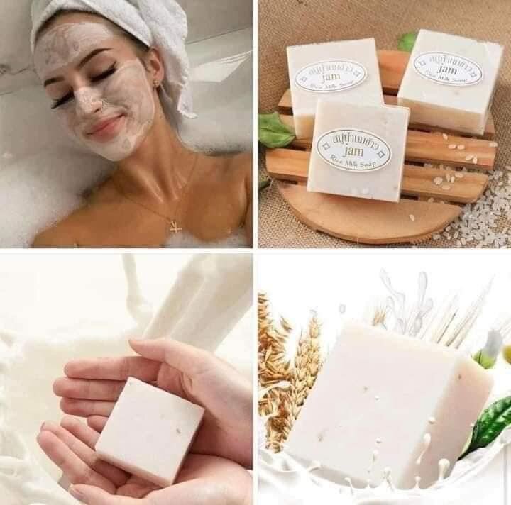 Savon au lait de riz naturel