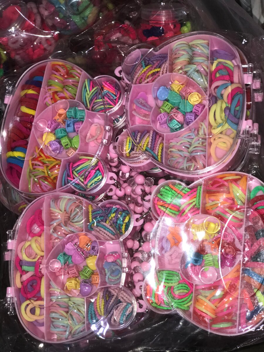 Boîte à accessoires cheveux enfants