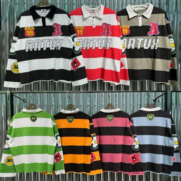 Polo rayé manches longues ARTUX