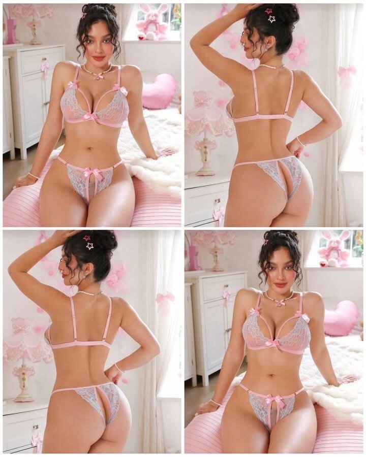 Ensemble lingerie dentelle sexy