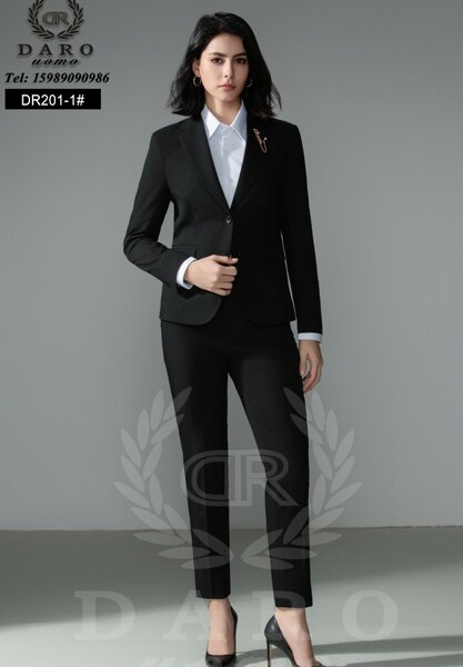 Costume Femme Élégant Deux Pièces