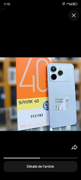 Tecno Spark 40 Smartphone