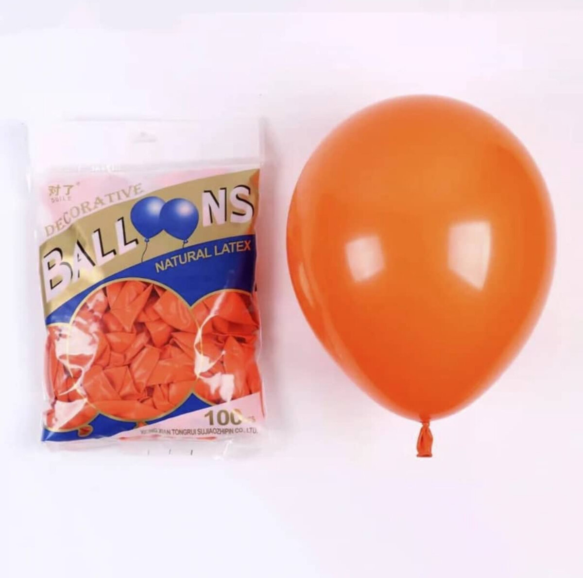 Ballons en latex multicolores