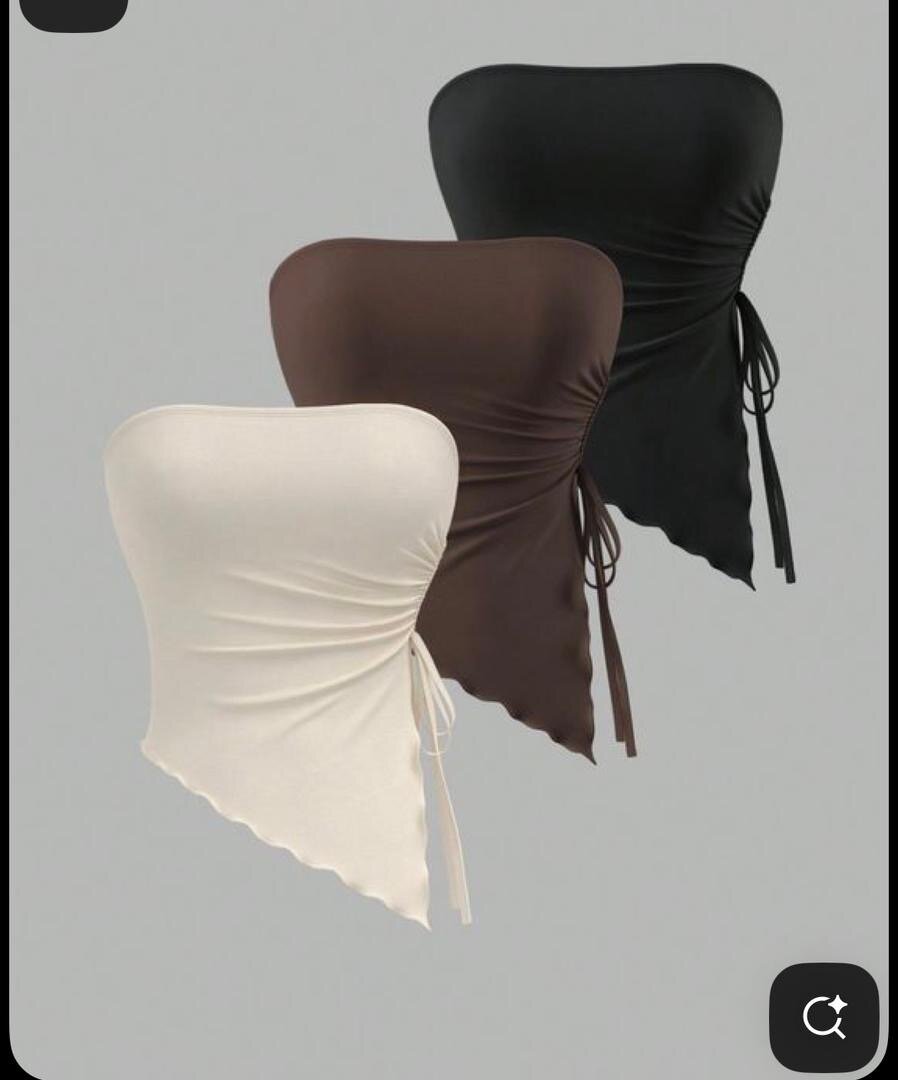 Top Femme Asymétrique Élégant