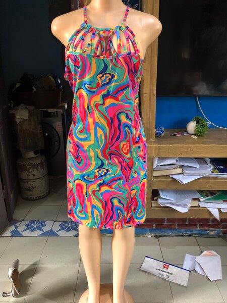 Robe d'été colorée