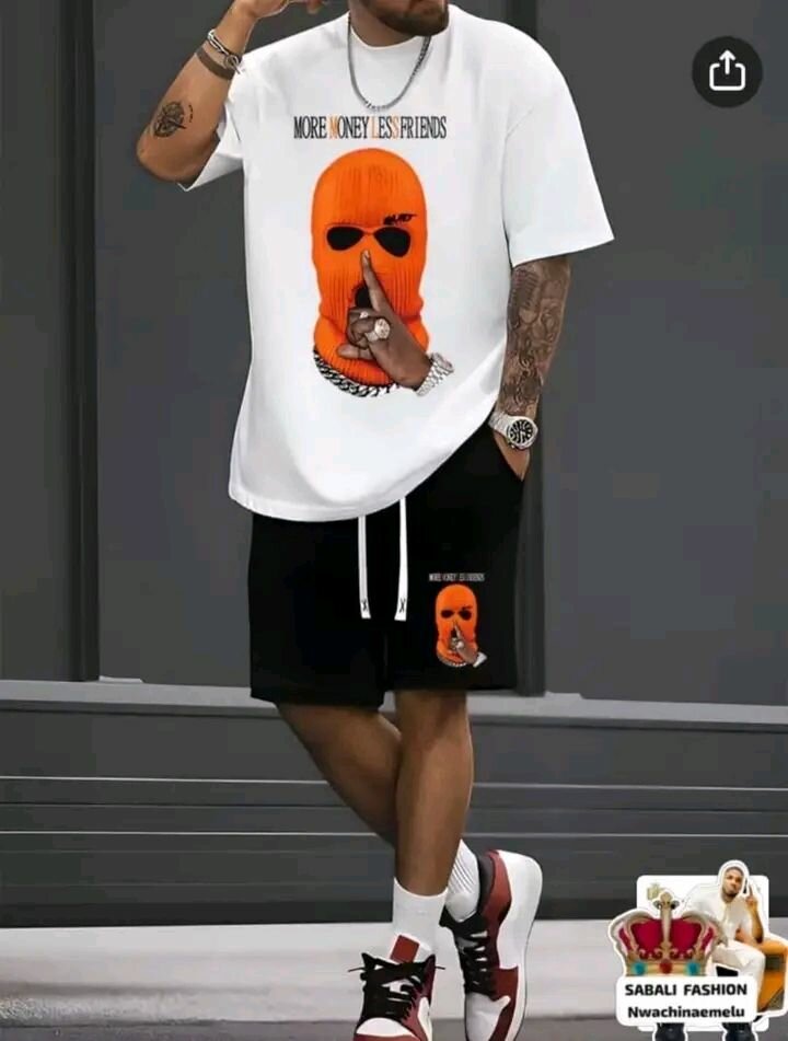 Ensemble homme T-shirt et short