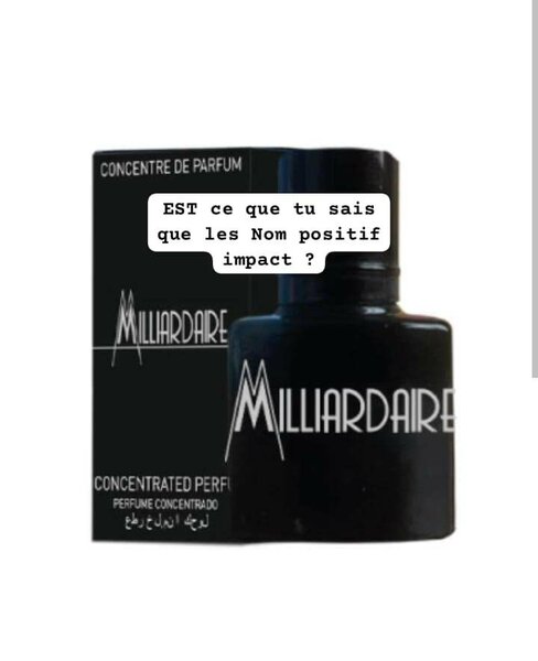 Parfum Milliardaire Concentré