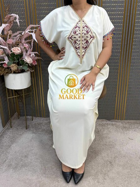 Boubou marocain //tissu crêpe