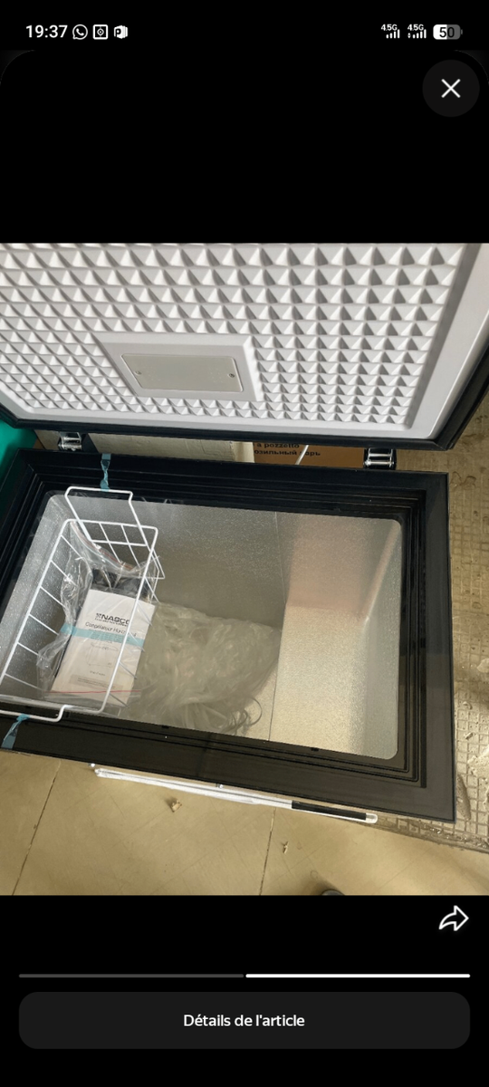 Congélateur bahut compact