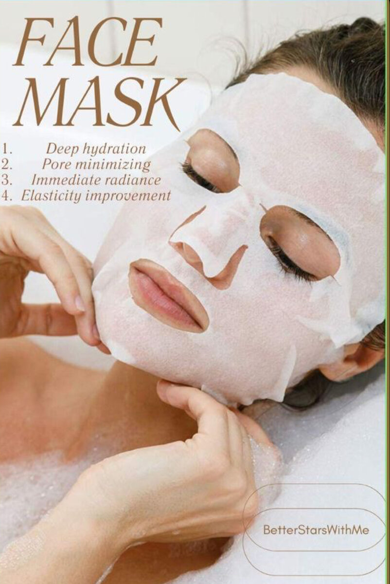 Masque visage hydratant