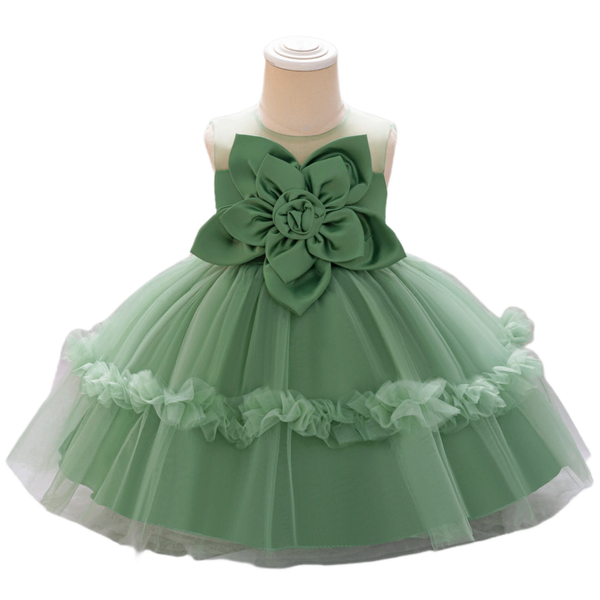 Robe de soirée bébé fleur