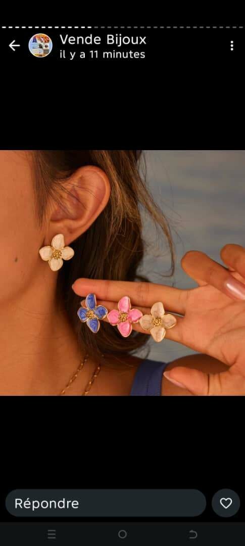 Boucles d'oreilles élégantes