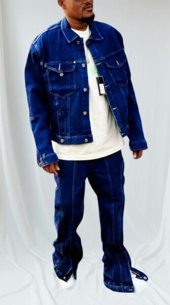 Veste en jean tendance homme