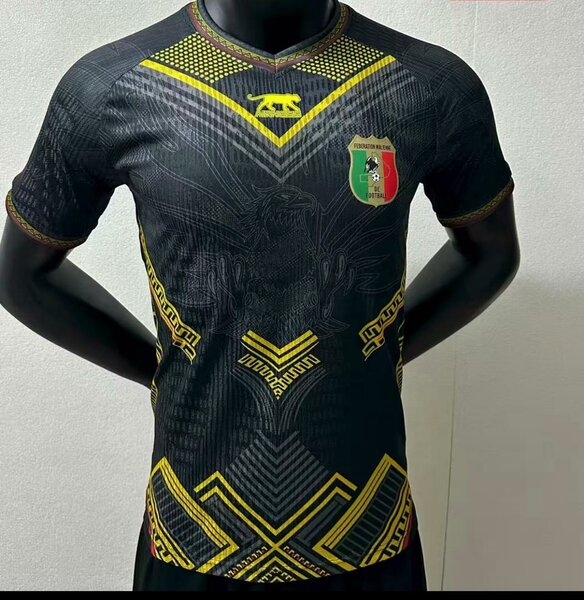 Maillot de football noir homme