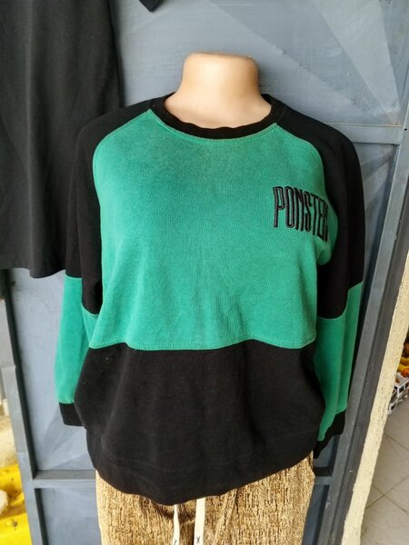 Sweat-shirt bicolore stylé