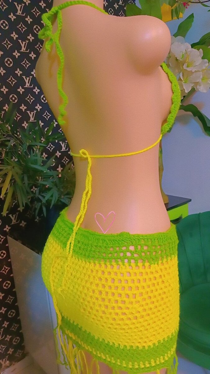 Bikini crochet été