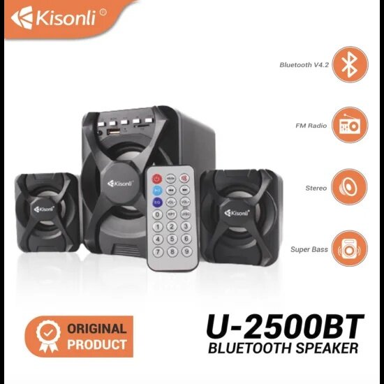 Kisonli U-2500BT Haut-parleurs Bluetooth