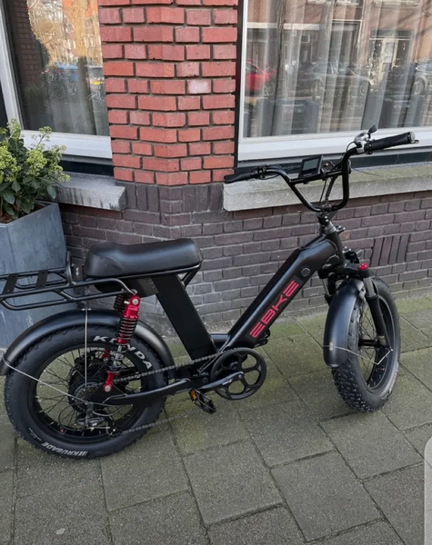 Vélo Électrique Pliable Noir