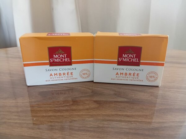 Savon de Cologne Ambrée Mont St Michel