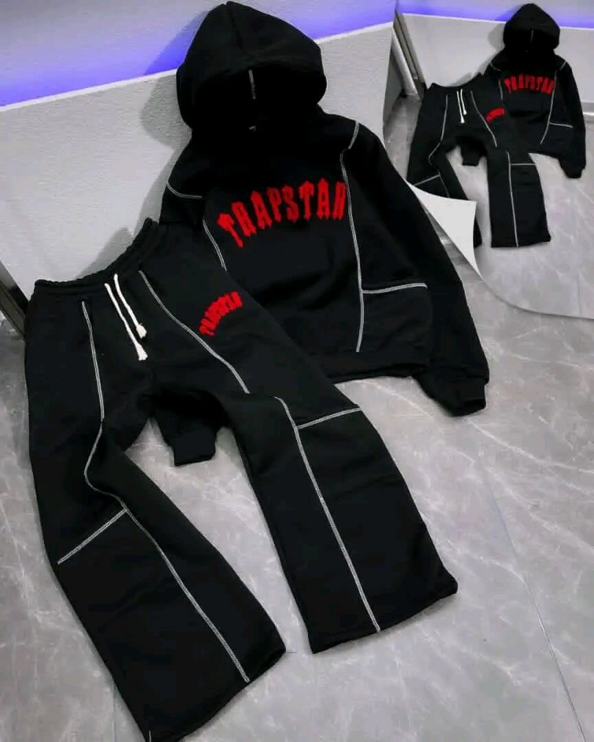 Ensemble survêtement noir tendance